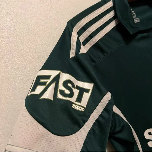 Adidas Palmeiras Green Soccer Football Jersey Size 14A Boys XL - Picture 5 of 11